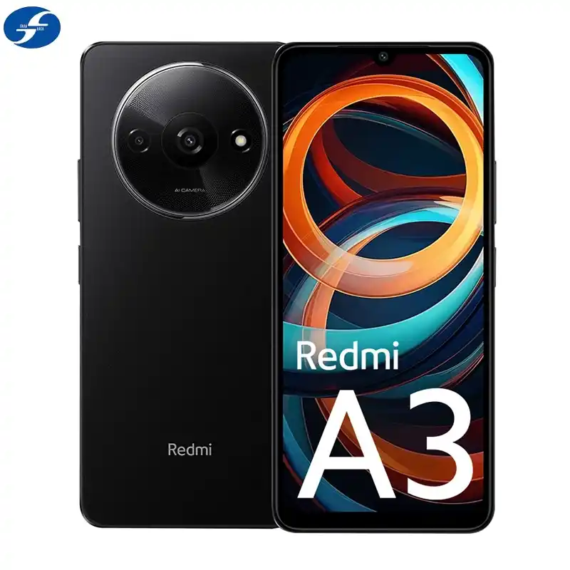 گوشی هوشمند شیاومی مشکی Redmi A3